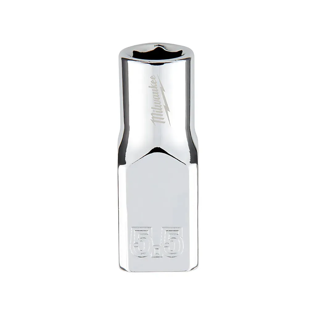 1/4 in. Drive 5.5mm Metric 6-Point Socket