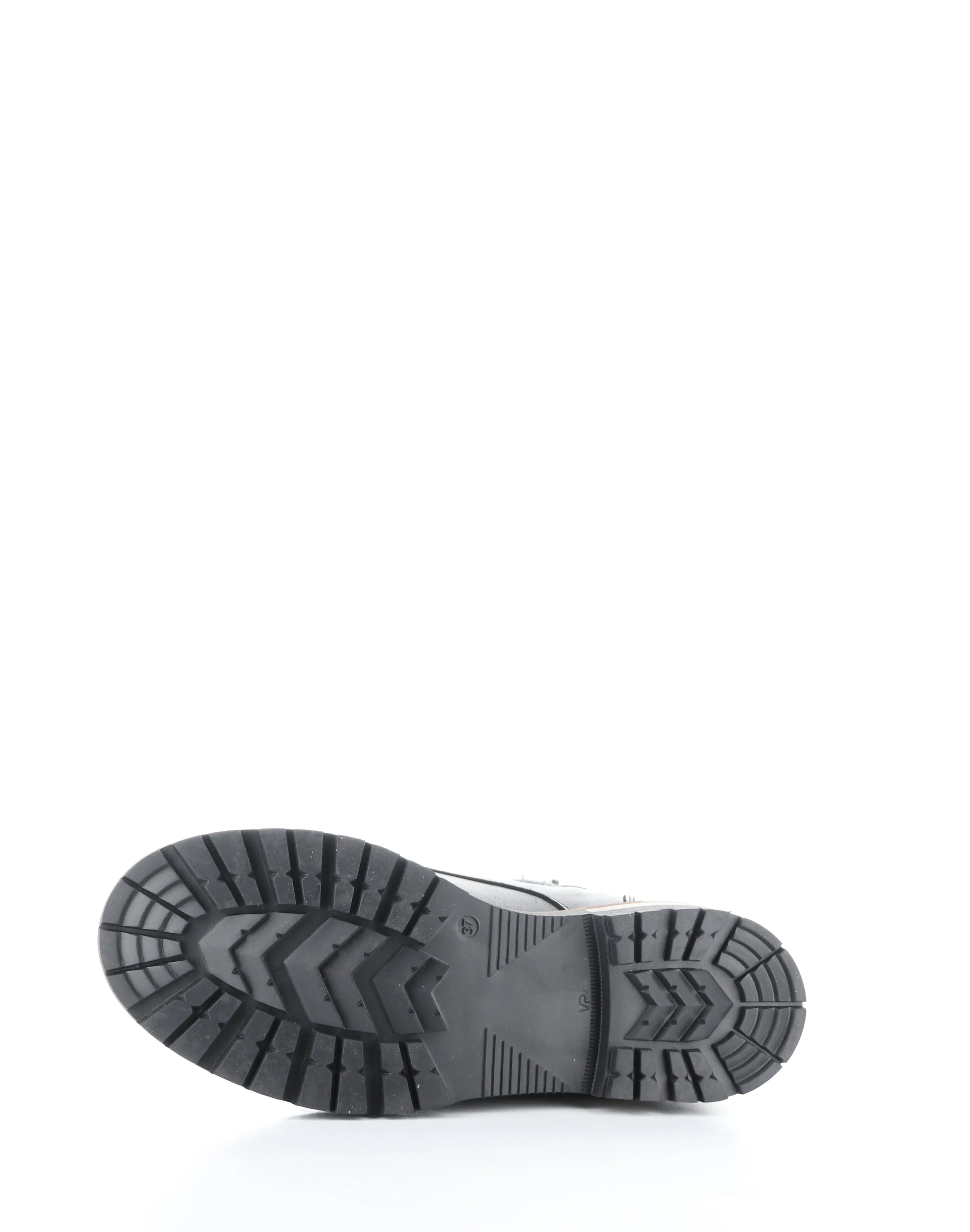 ASTRA BLACK/CINZA Round Toe Boots