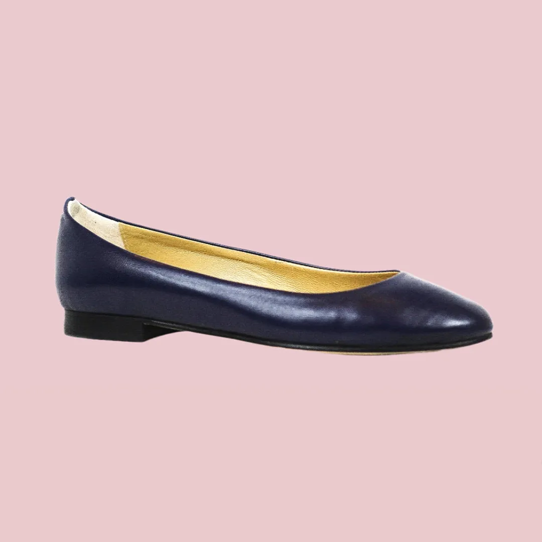 BABY NAVY LEATHER
