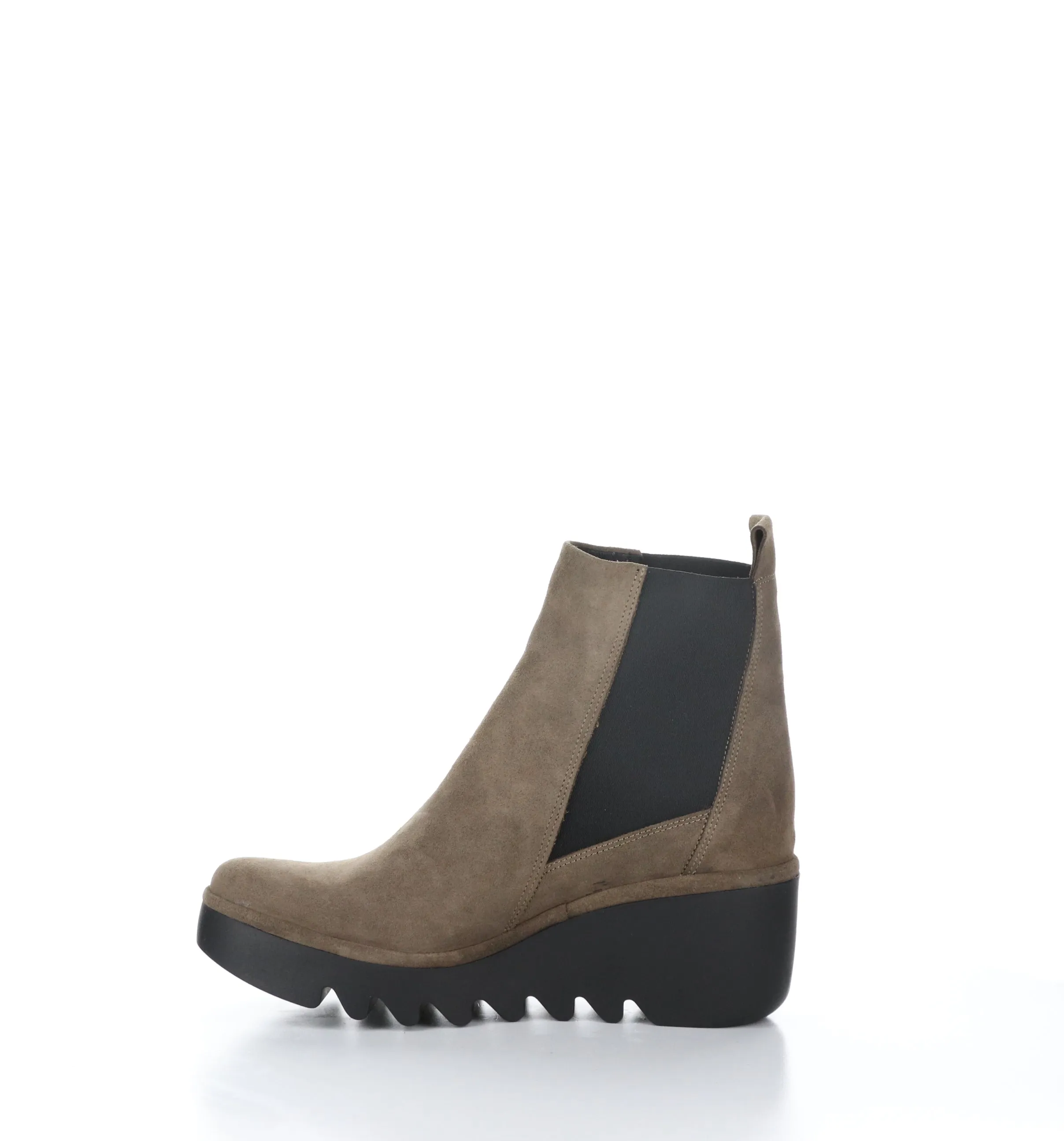 BAGU233FLY Taupe Round Toe Boots|BAGU233FLY Bottes �� Bout Rond in Beige