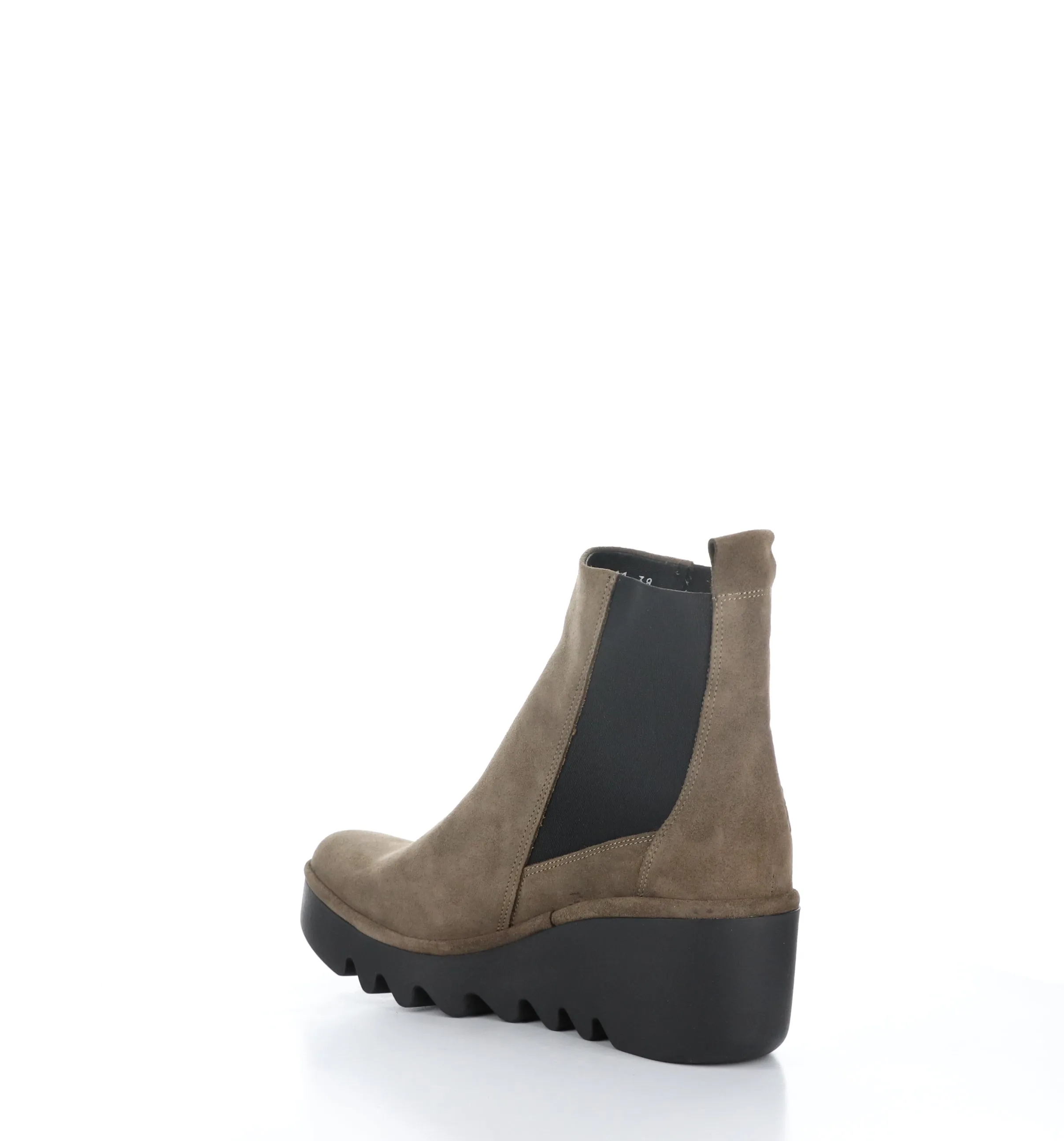 BAGU233FLY Taupe Round Toe Boots|BAGU233FLY Bottes �� Bout Rond in Beige