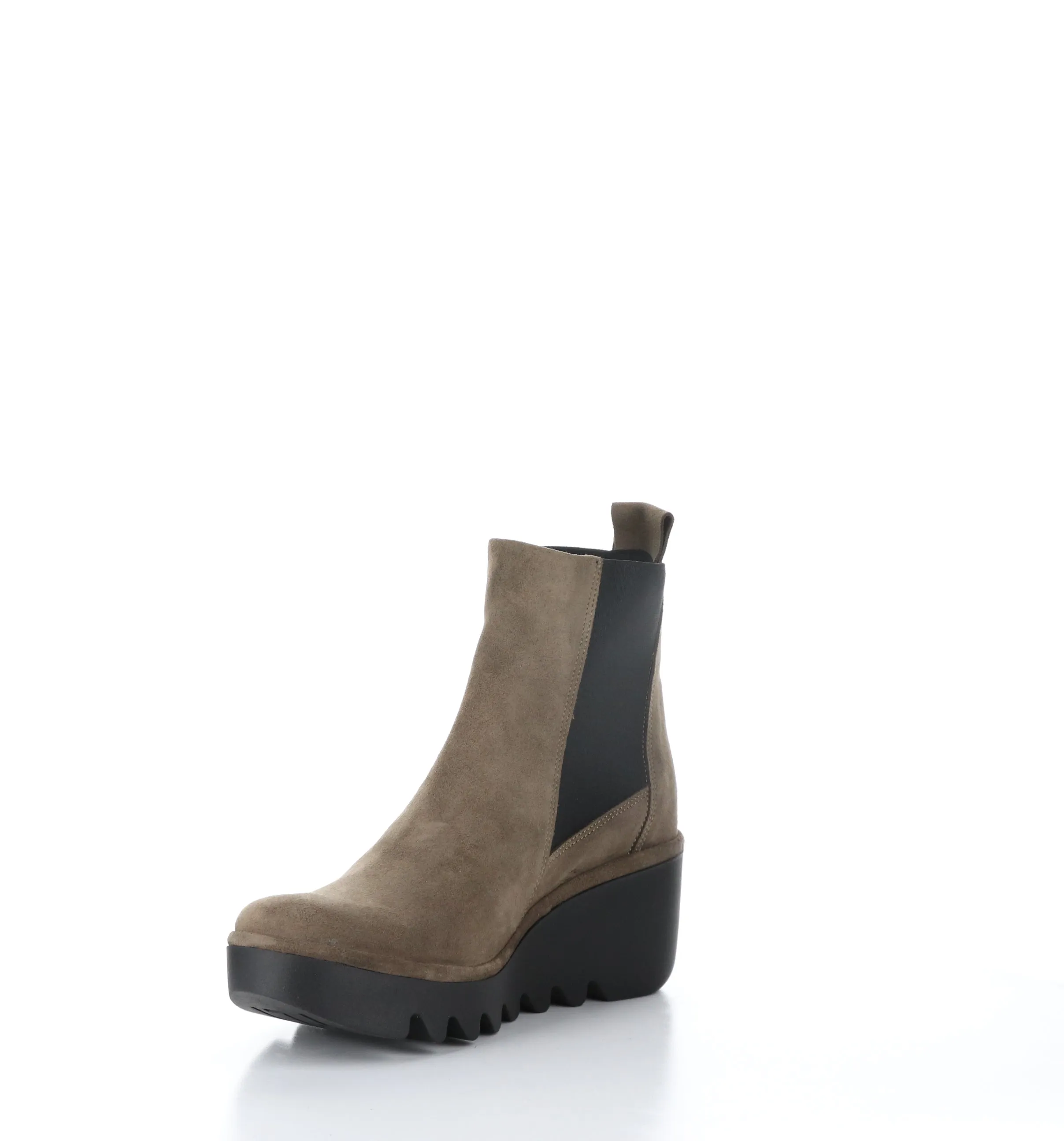 BAGU233FLY Taupe Round Toe Boots|BAGU233FLY Bottes �� Bout Rond in Beige