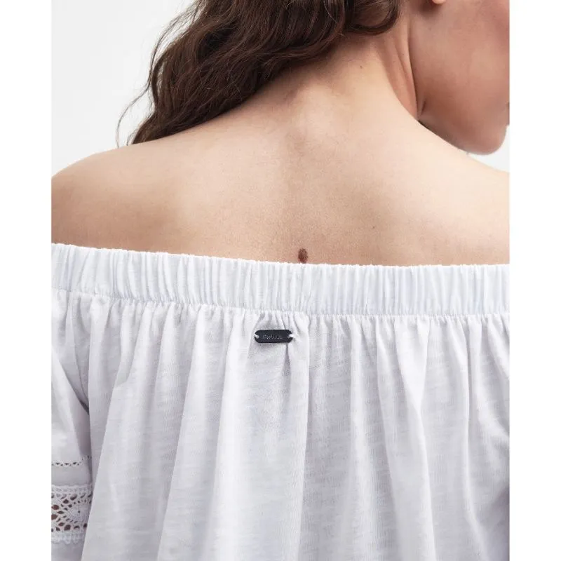 Barbour Ralee Ladies Top - White