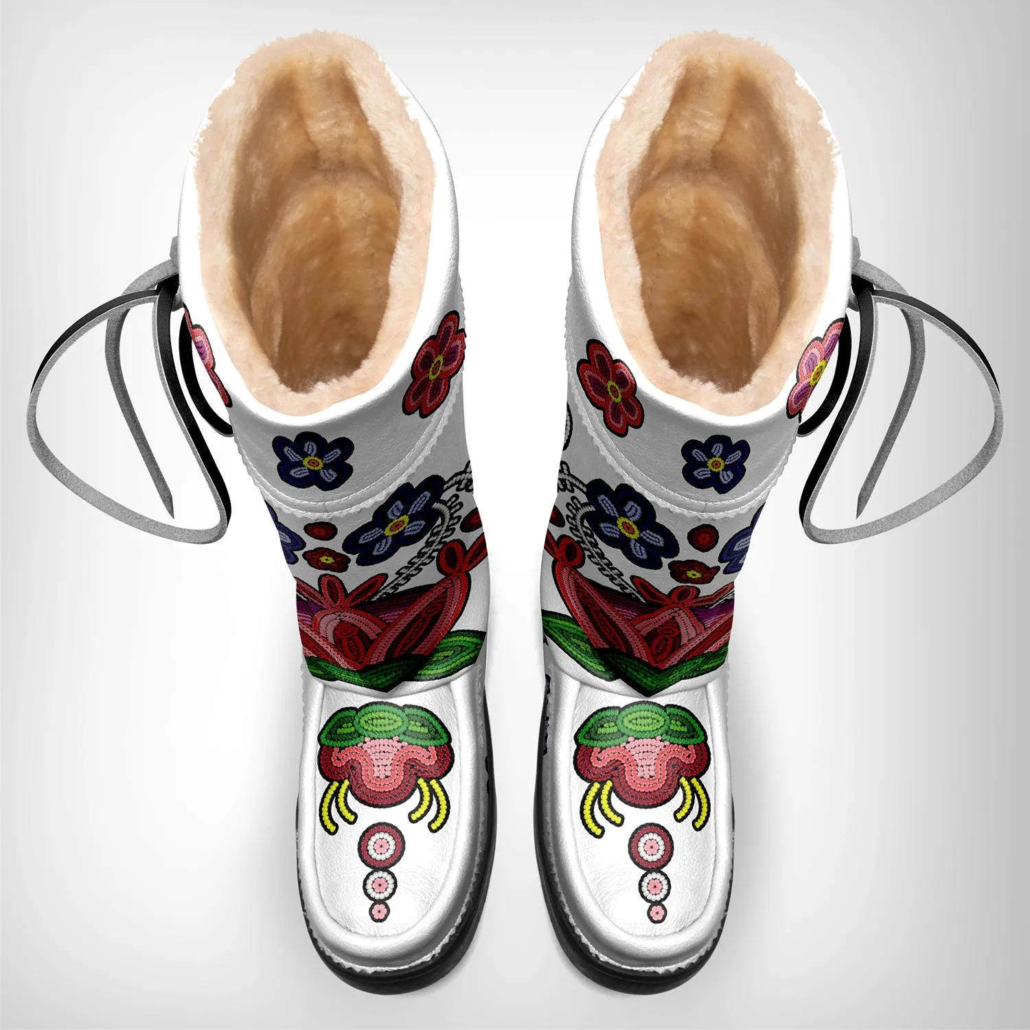 Beaded Gifts Real Leather MocLux