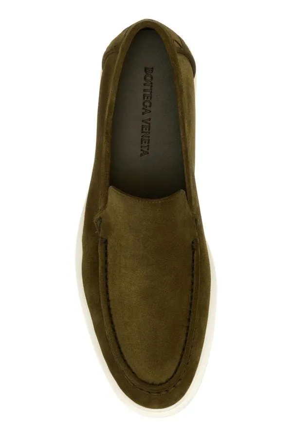 BOTTEGA VENETA | Mud suede Astaire loafers