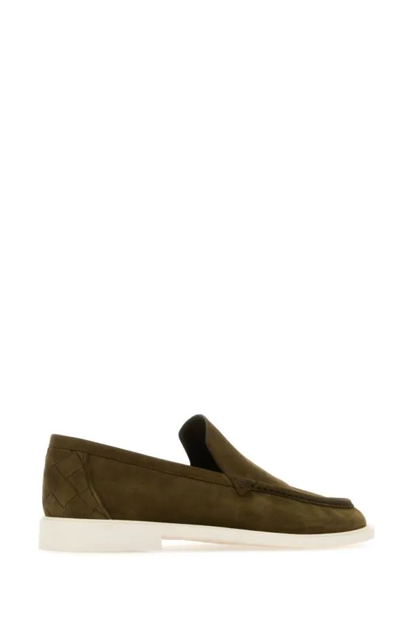 BOTTEGA VENETA | Mud suede Astaire loafers
