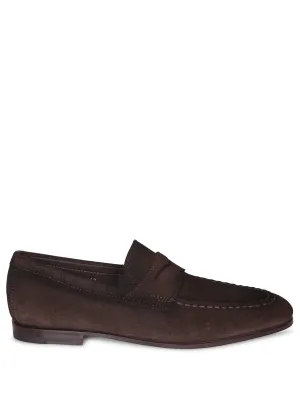 Brown TDM Suede Loafer