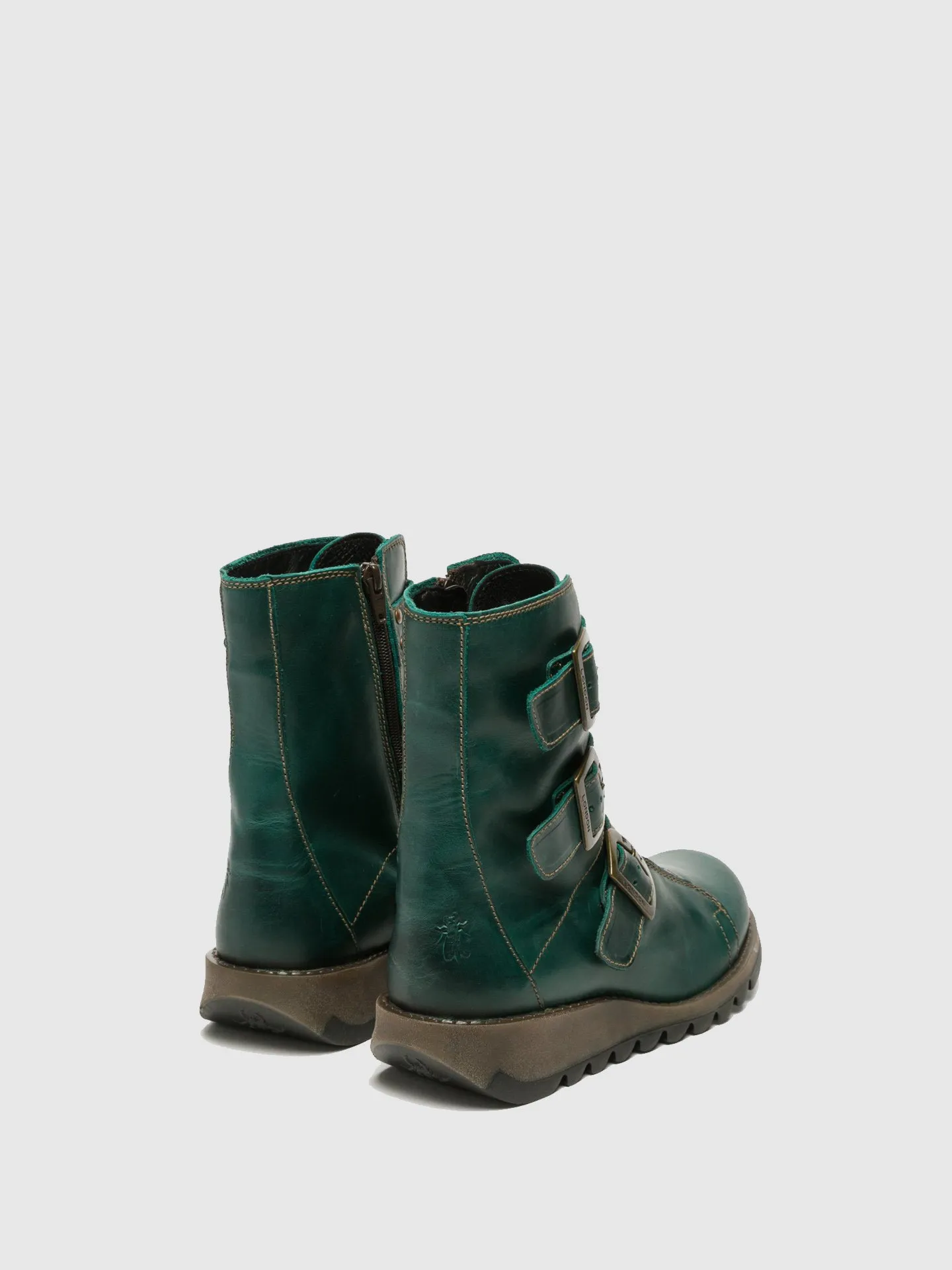 Buckle Ankle Boots SCOP110FLY PETROL