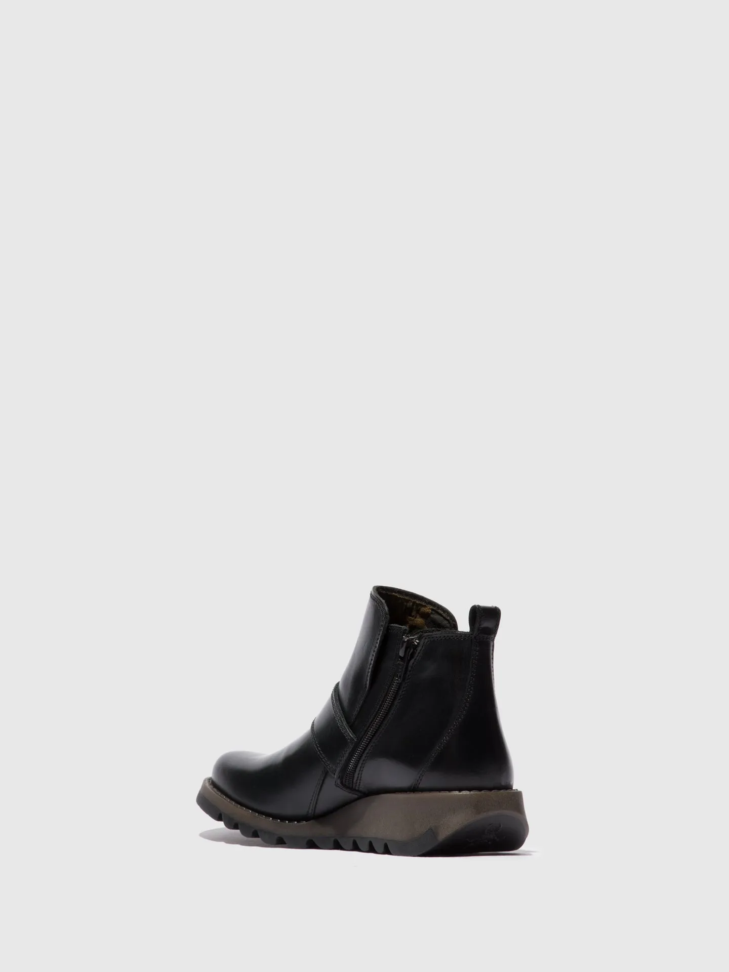 Buckle Boots SIAS812FLY RUG BLACK