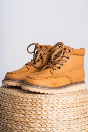 Buster hiker boots tan