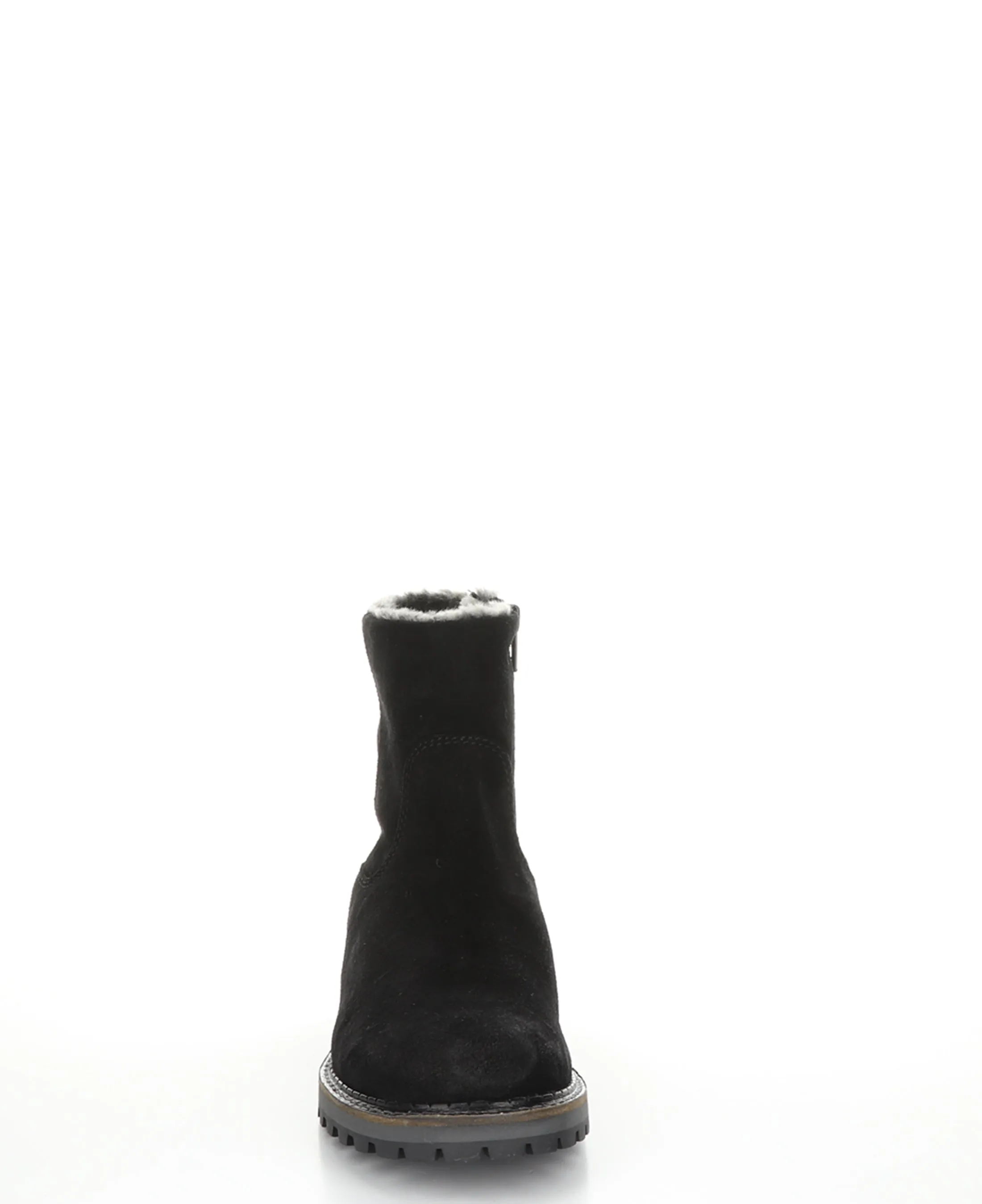 CALIB Black Zip Up Boots|CALIB Bottes avec Fermeture Zipp��e in Noir