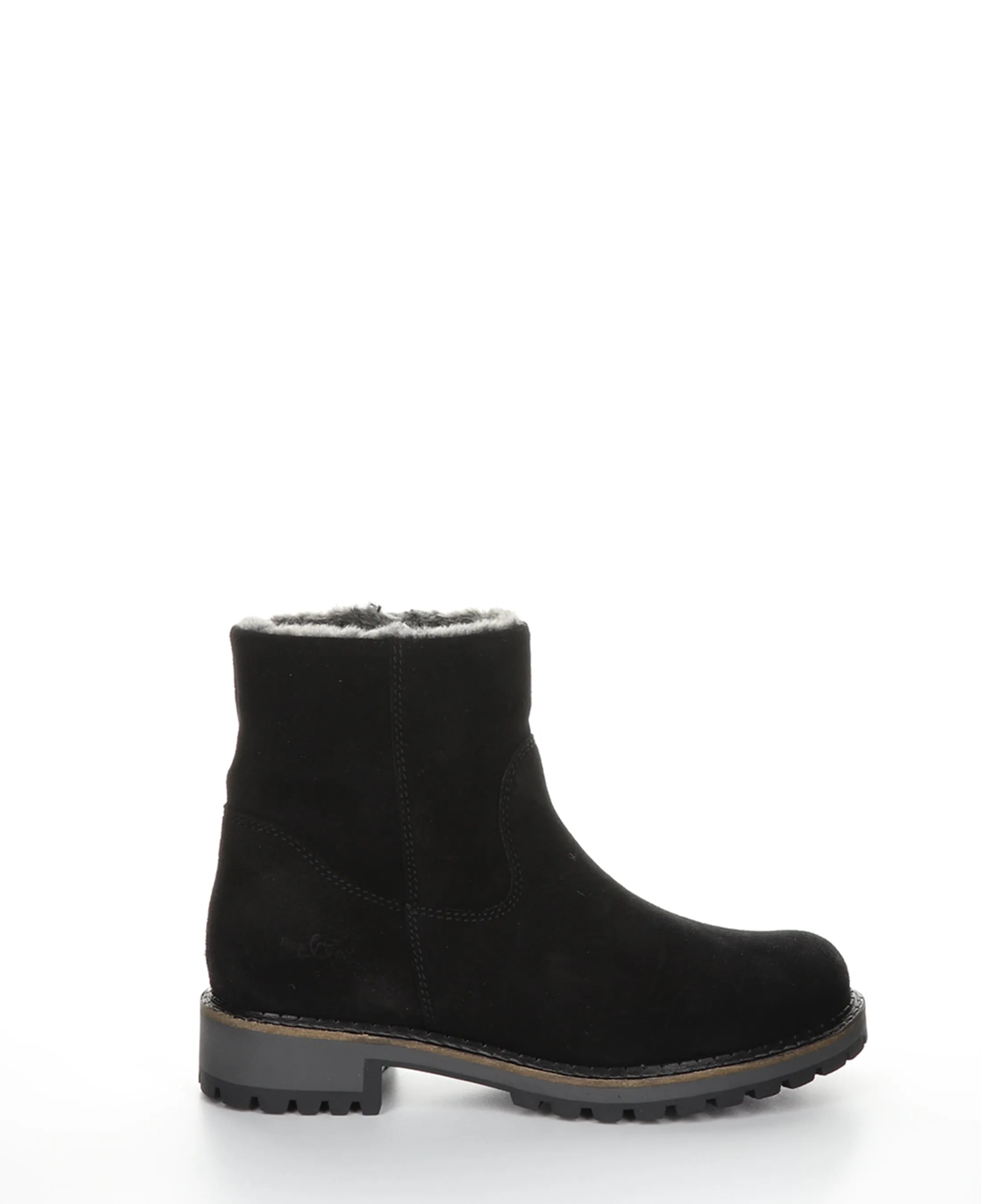 CALIB Black Zip Up Boots|CALIB Bottes avec Fermeture Zipp��e in Noir