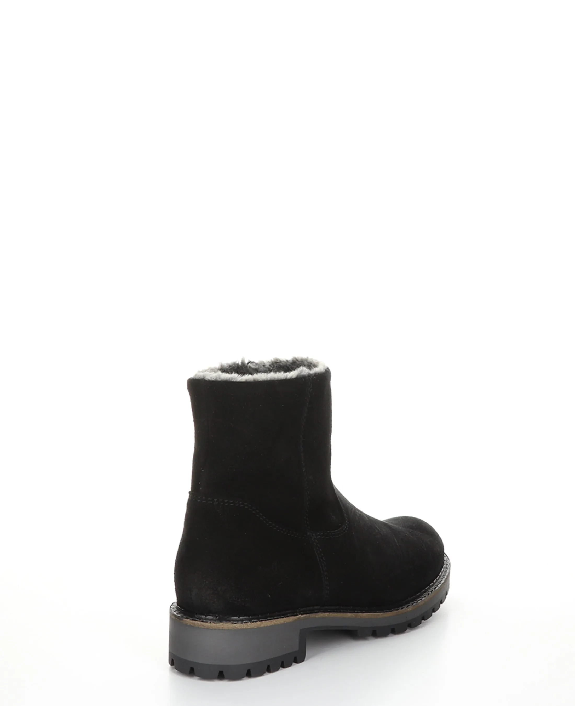 CALIB Black Zip Up Boots|CALIB Bottes avec Fermeture Zipp��e in Noir