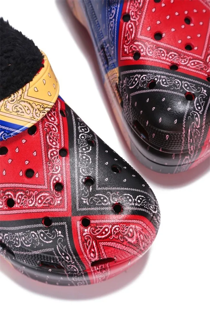 Cape Robbin Gardener-3 Platform Clogs Fashion Comfortable Slippers MULTI PRINT