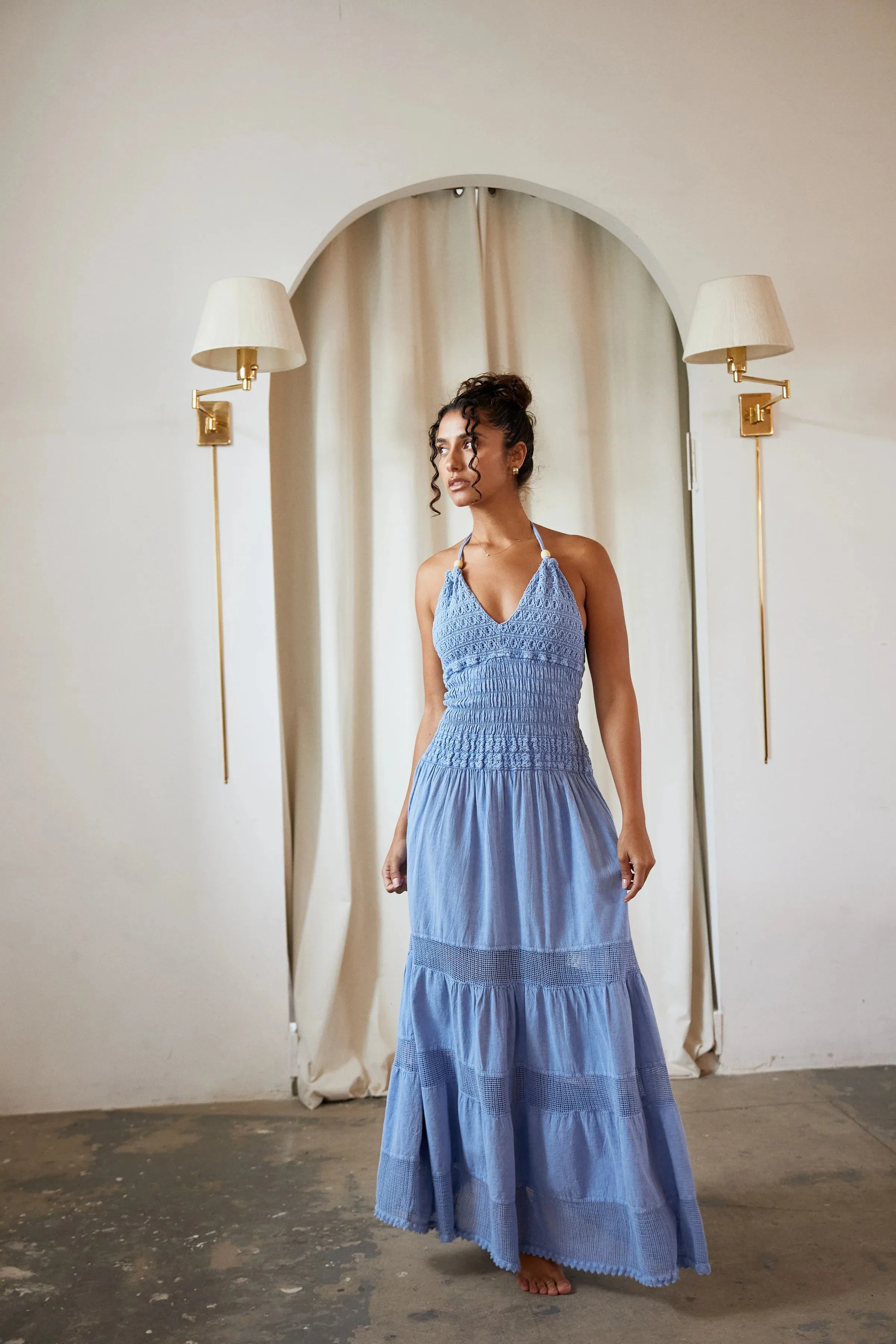 Carolina Dress in Denim
