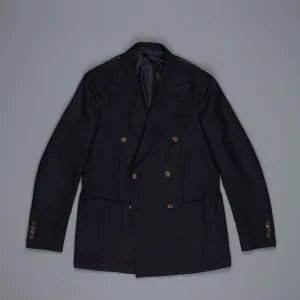 Caruso Aida drop 8 herringbone wool jacket