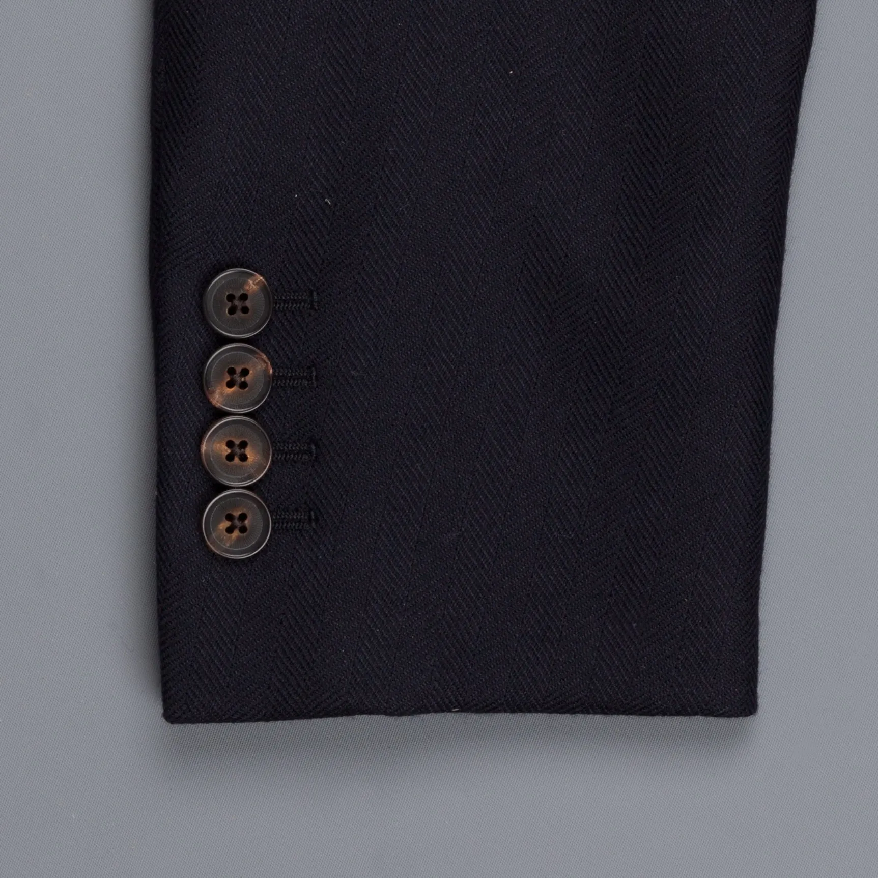 Caruso Aida drop 8 herringbone wool jacket