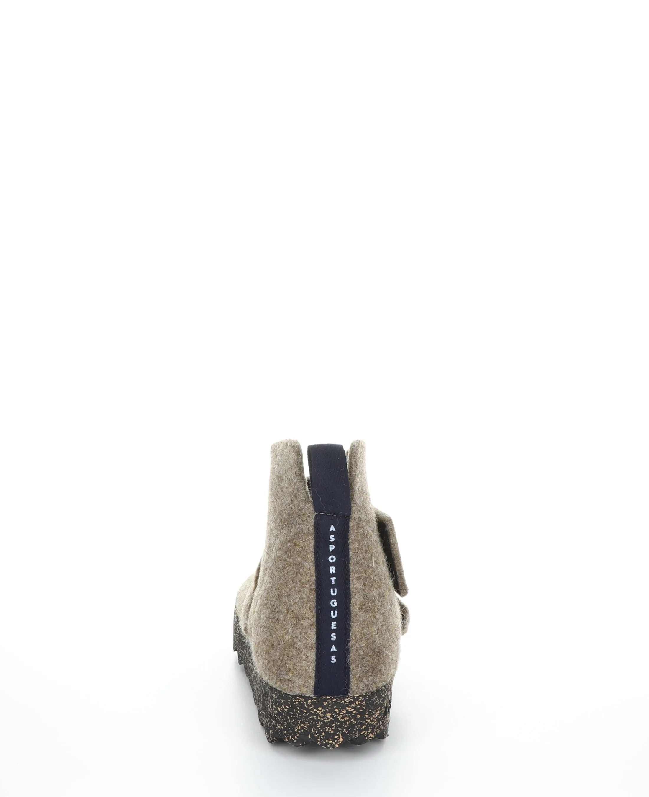 CASE L Taupe Velcro Boots