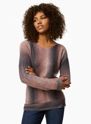 Charlie B - Ombré Boat Neck Sweater