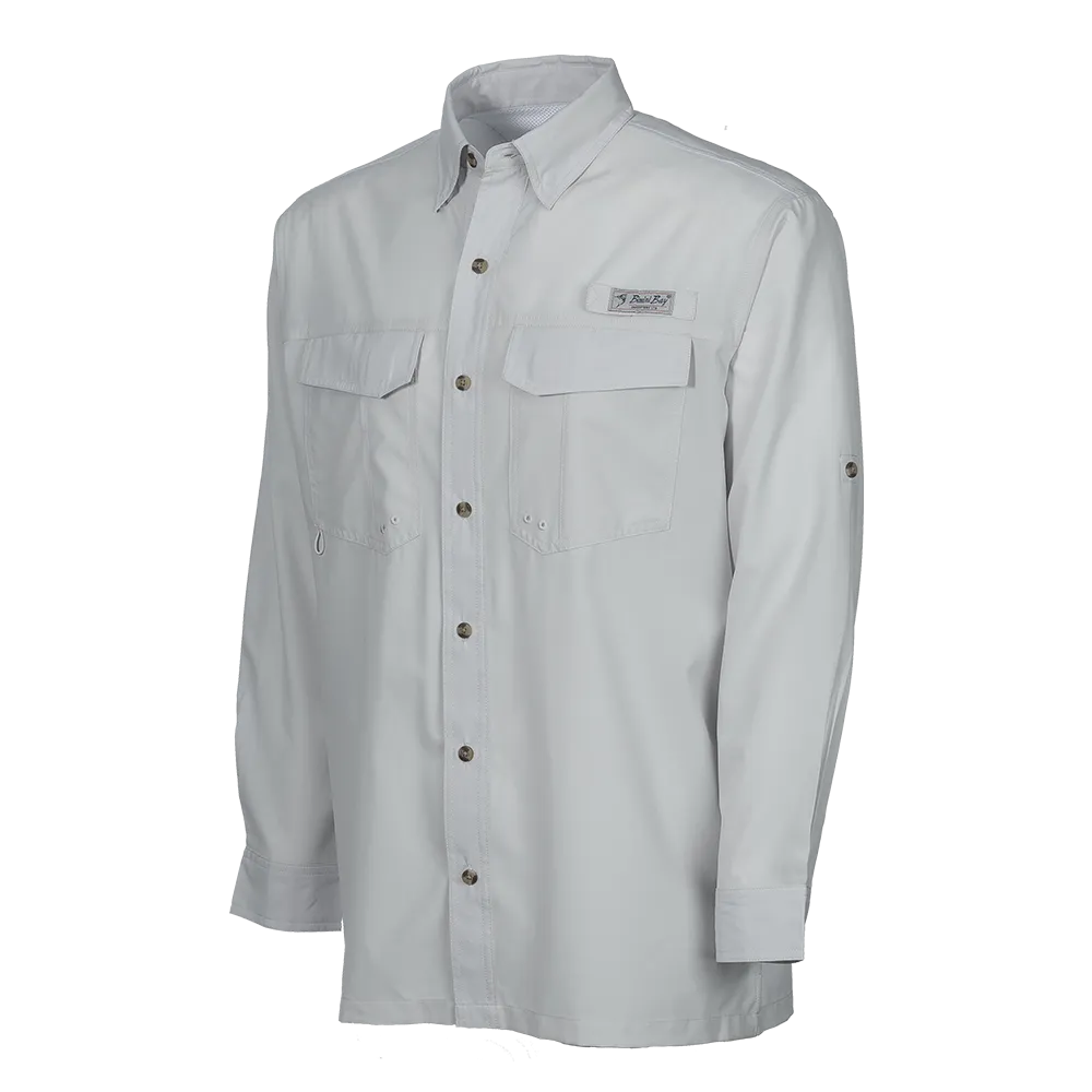 Flats V Men's Long Sleeve Shirt Featuring BloodGuard Plus