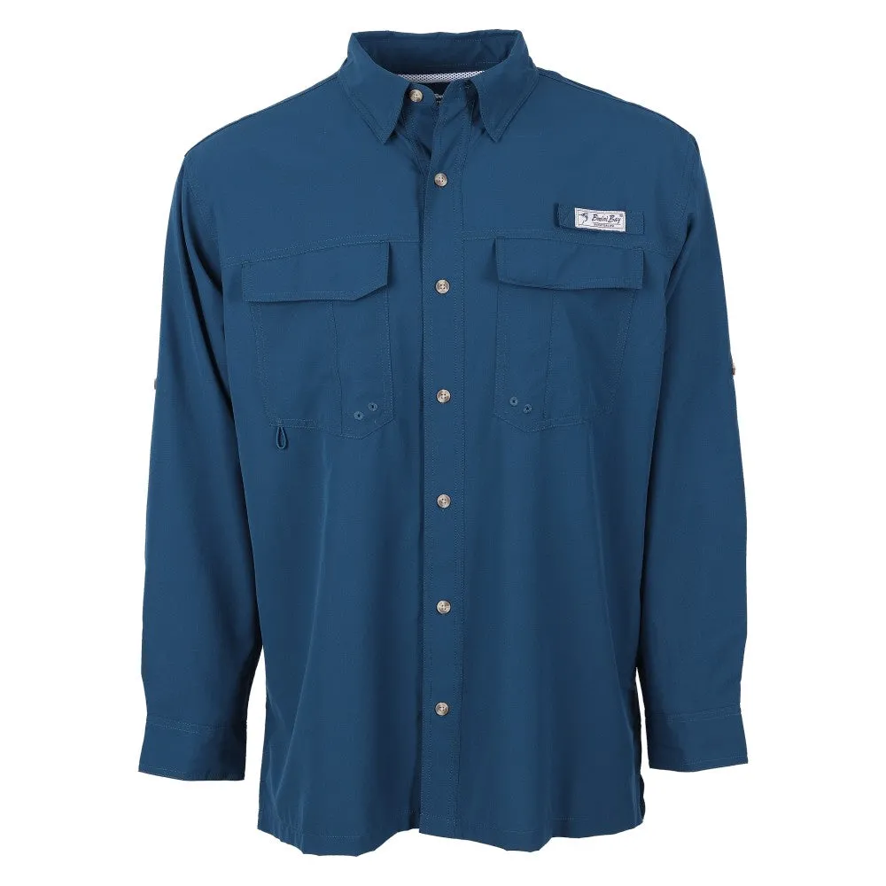Flats V Men's Long Sleeve Shirt Featuring BloodGuard Plus