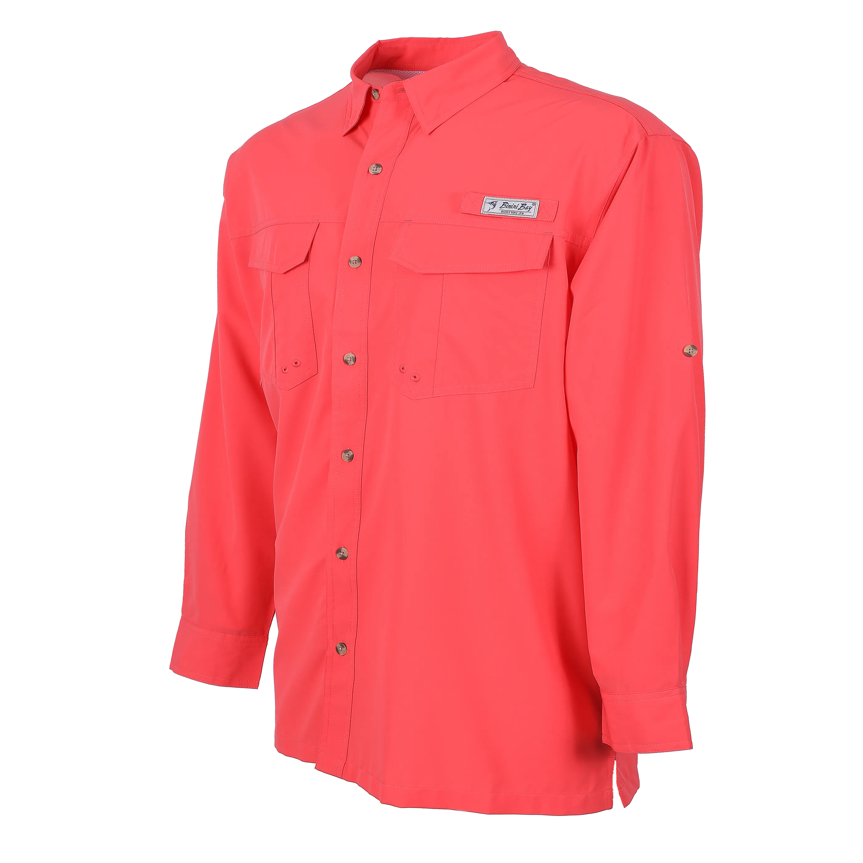Flats V Men's Long Sleeve Shirt Featuring BloodGuard Plus