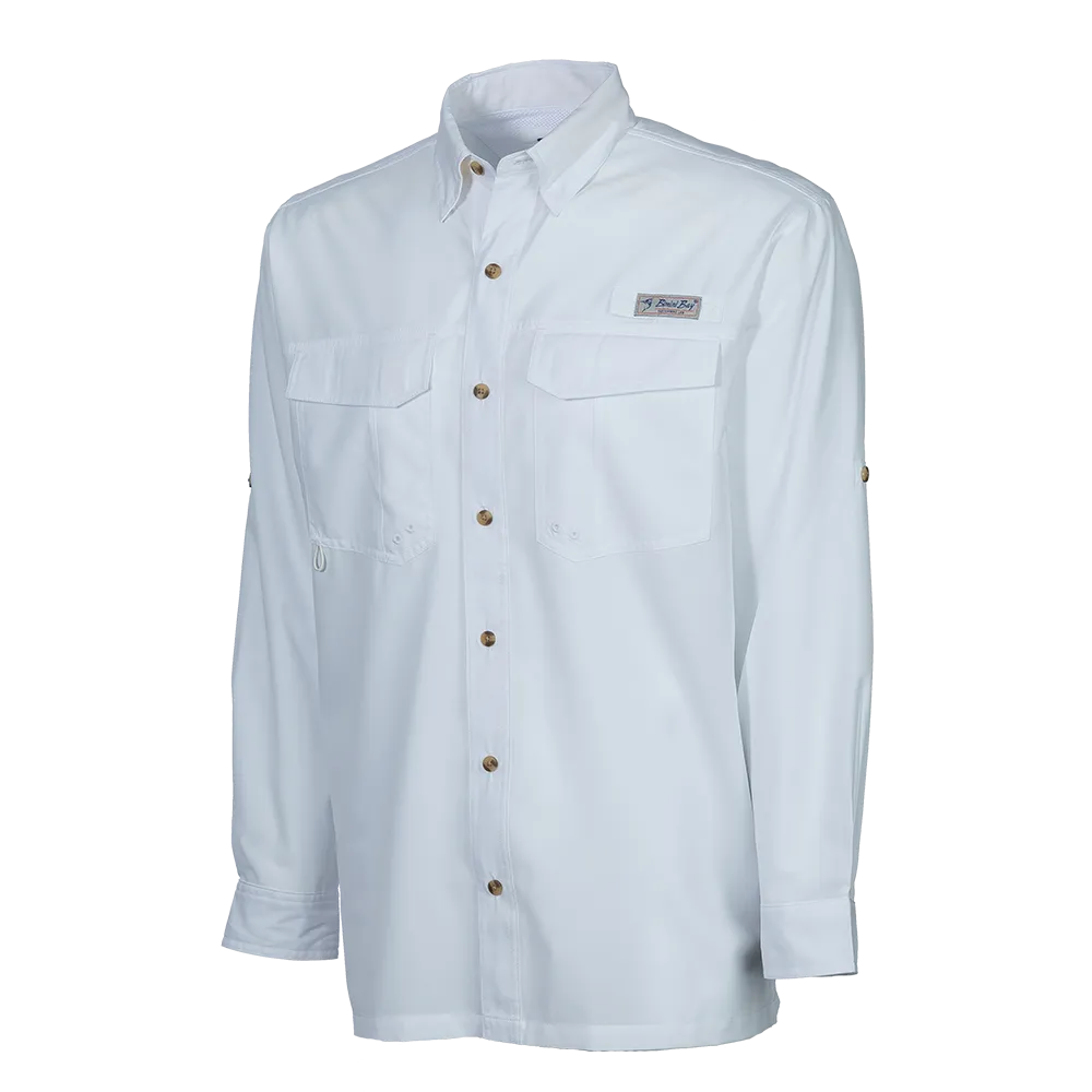 Flats V Men's Long Sleeve Shirt Featuring BloodGuard Plus