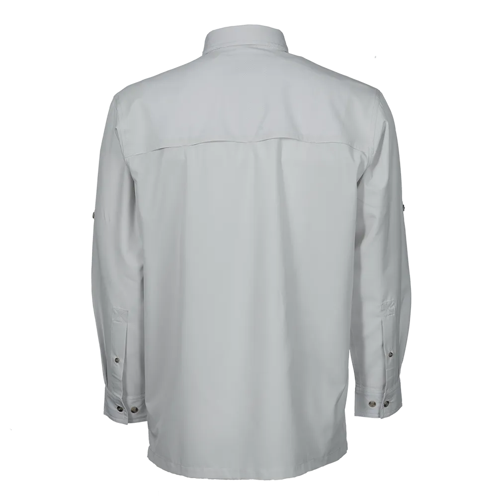 Flats V Men's Long Sleeve Shirt Featuring BloodGuard Plus