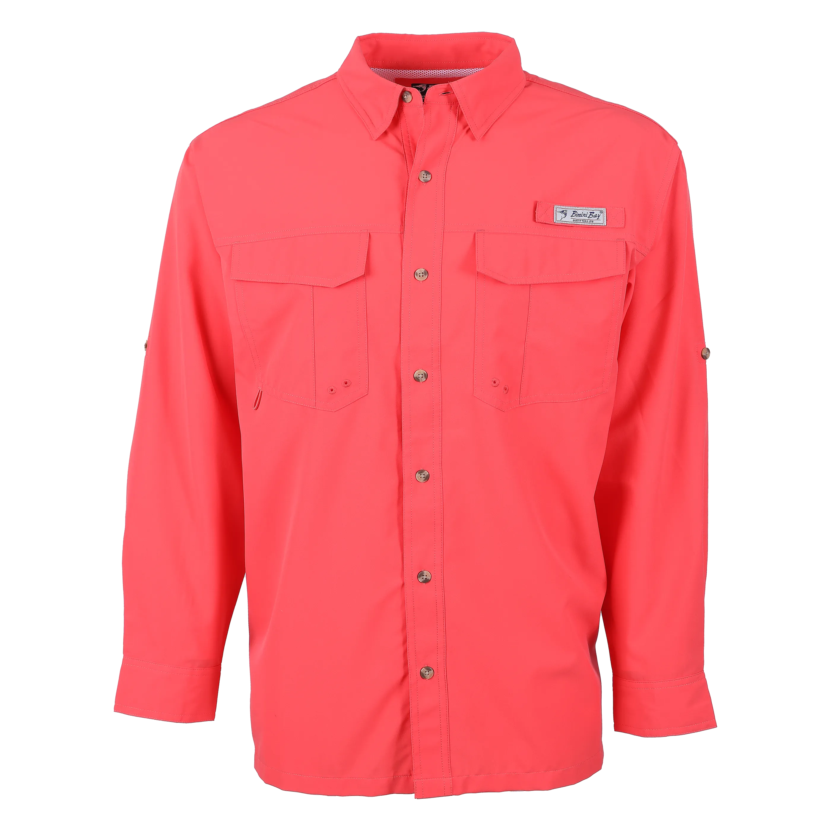 Flats V Men's Long Sleeve Shirt Featuring BloodGuard Plus