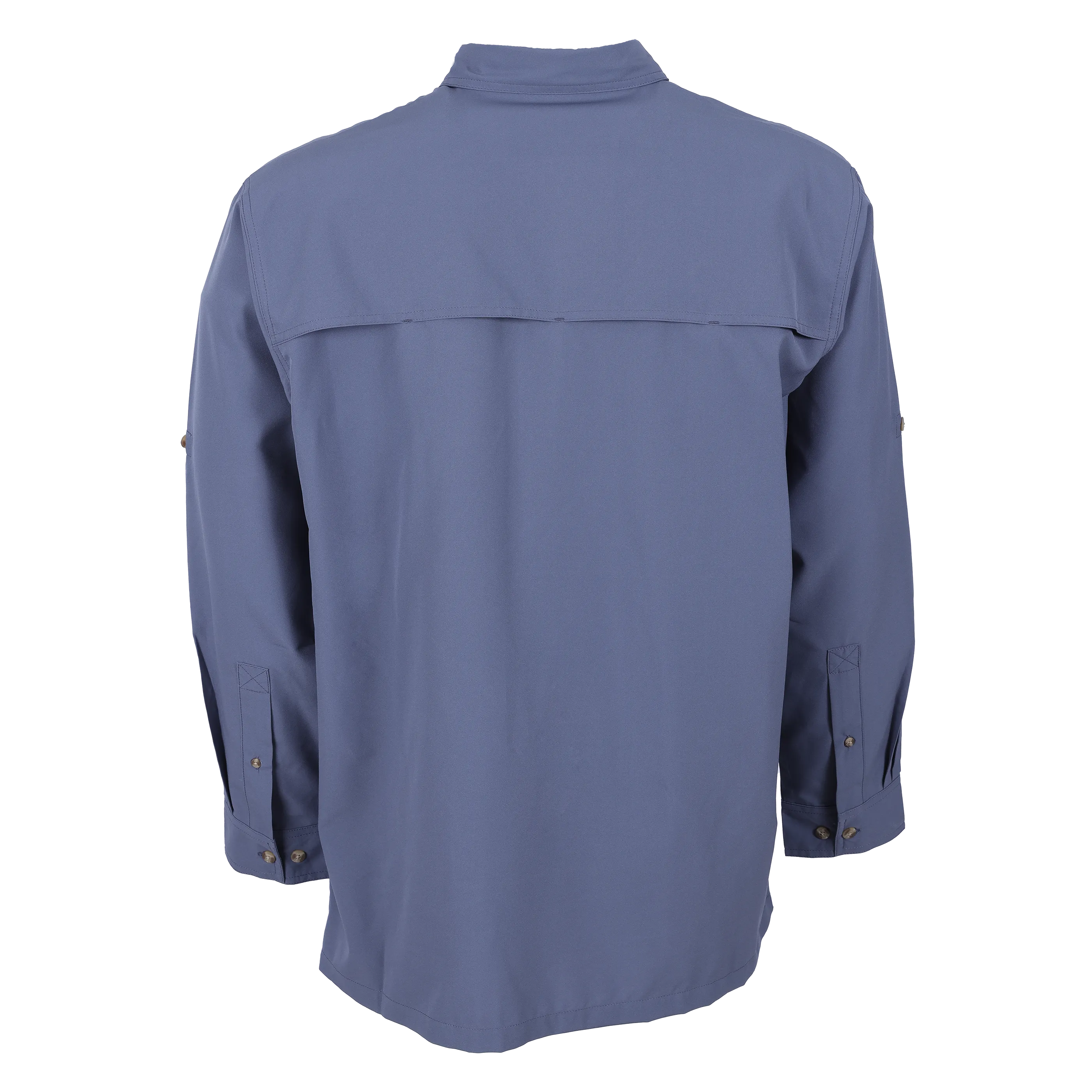 Flats V Men's Long Sleeve Shirt Featuring BloodGuard Plus