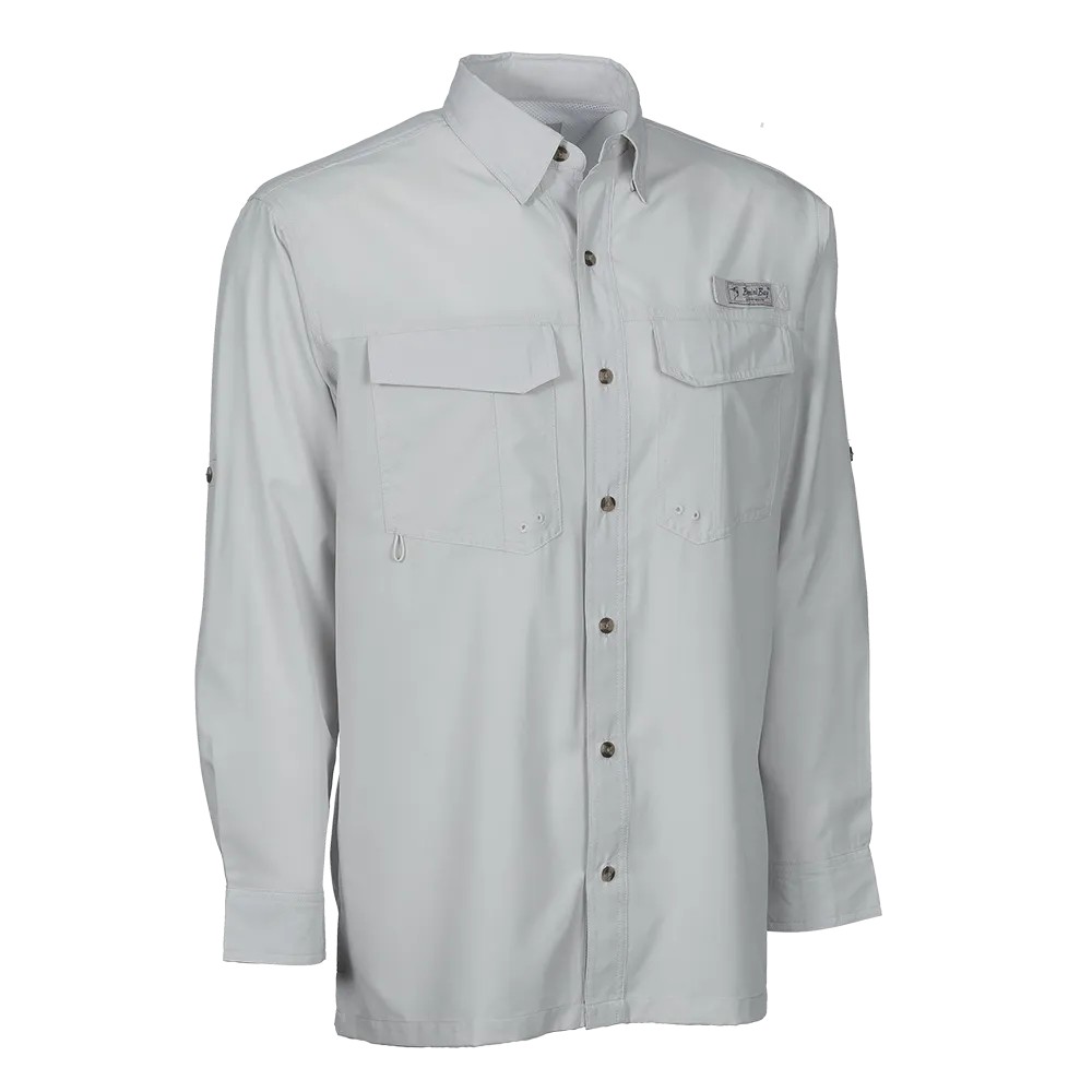 Flats V Men's Long Sleeve Shirt Featuring BloodGuard Plus