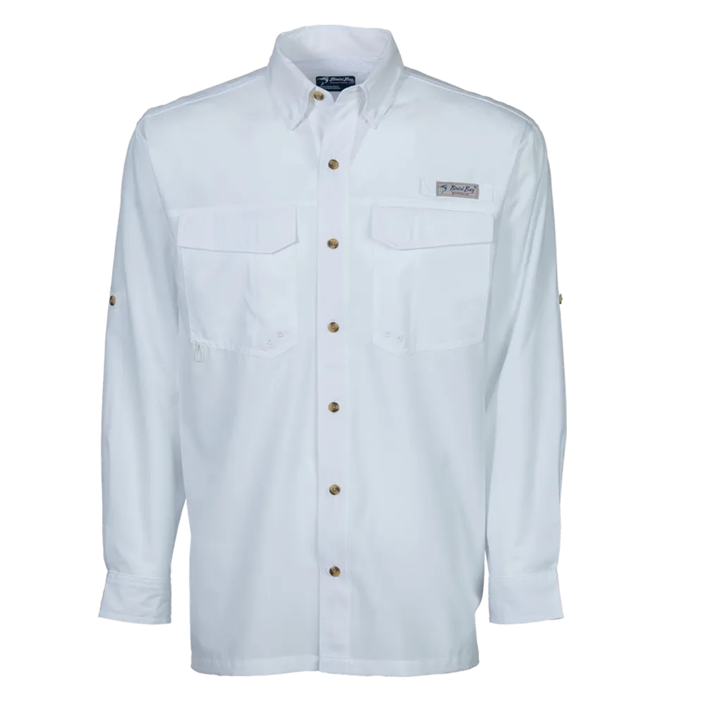Flats V Men's Long Sleeve Shirt Featuring BloodGuard Plus