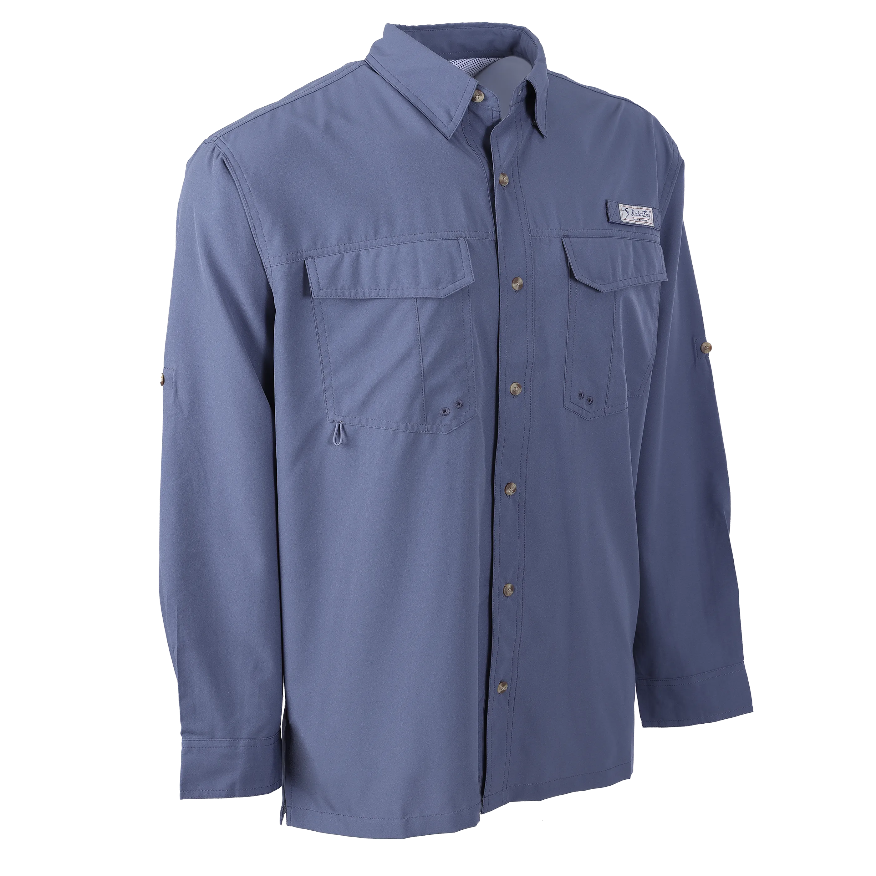 Flats V Men's Long Sleeve Shirt Featuring BloodGuard Plus