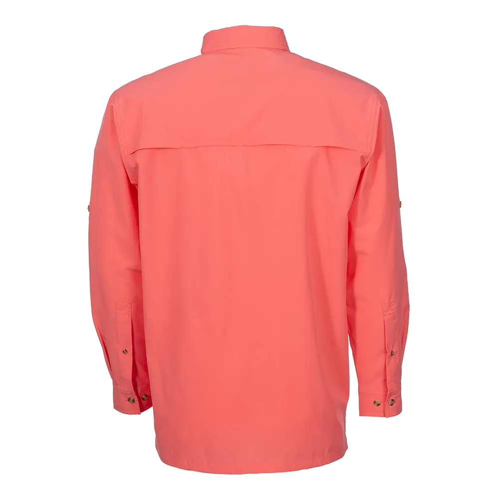 Flats V Men's Long Sleeve Shirt Featuring BloodGuard Plus