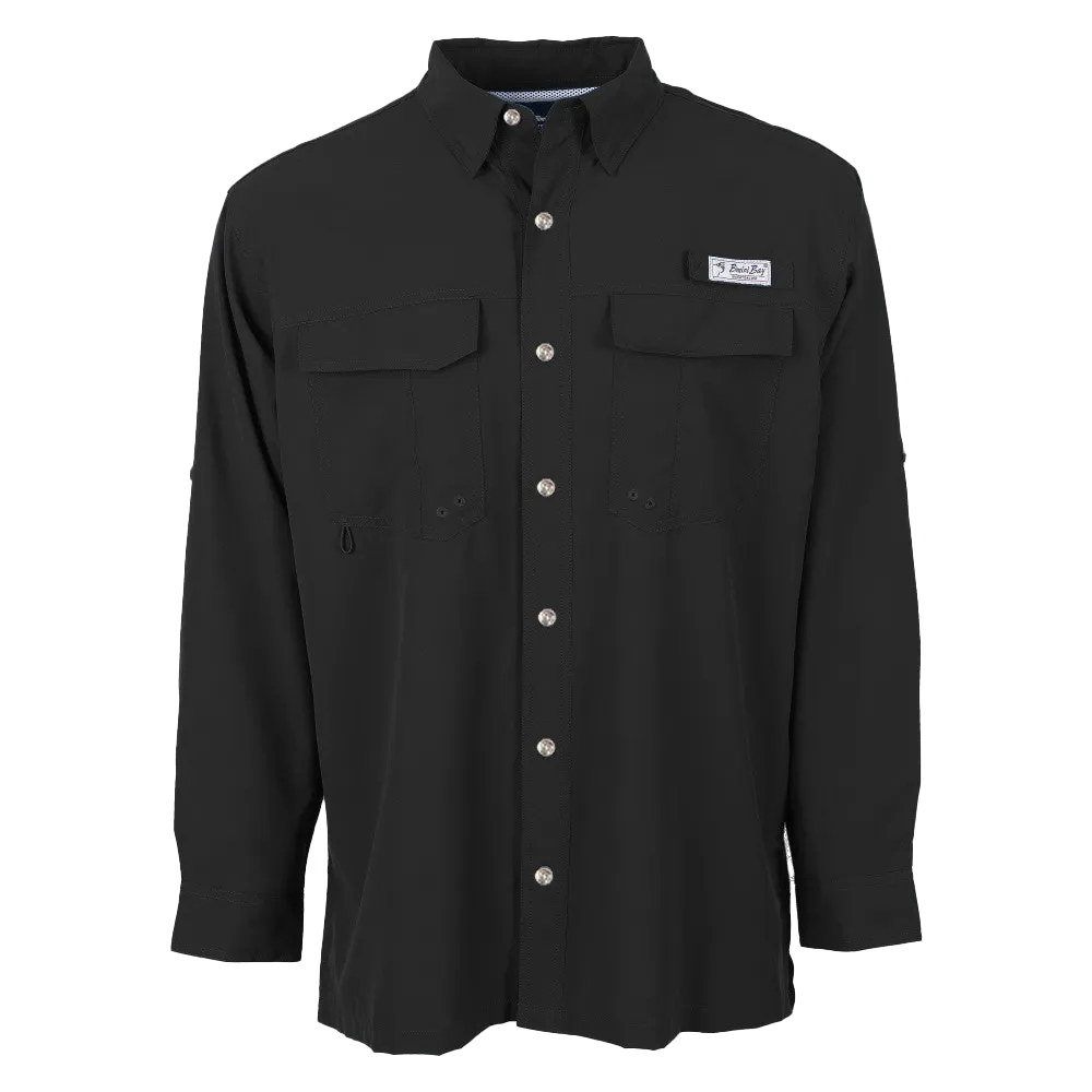 Flats V Men's Long Sleeve Shirt Featuring BloodGuard Plus