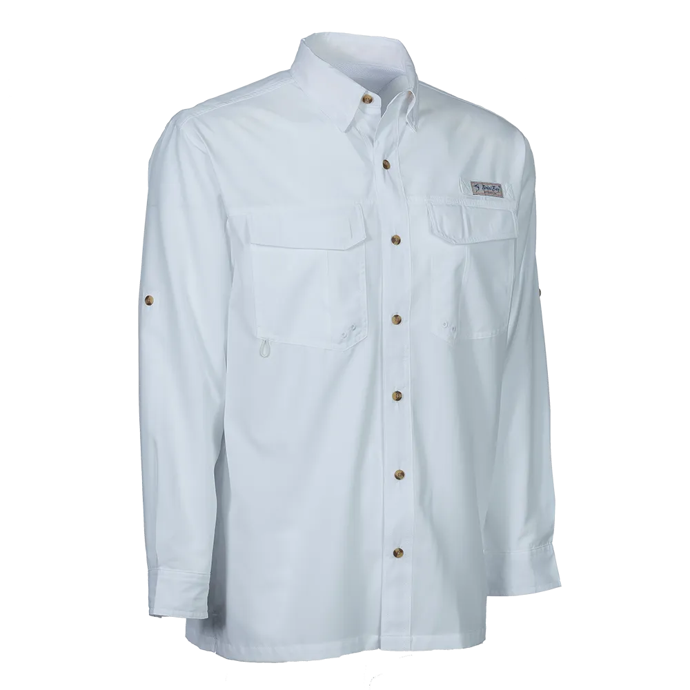 Flats V Men's Long Sleeve Shirt Featuring BloodGuard Plus