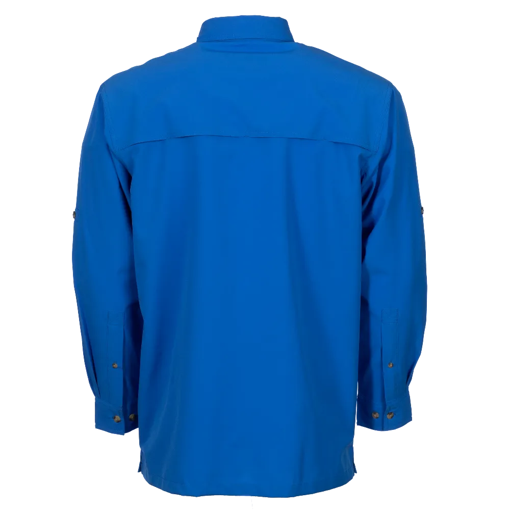 Flats V Men's Long Sleeve Shirt Featuring BloodGuard Plus