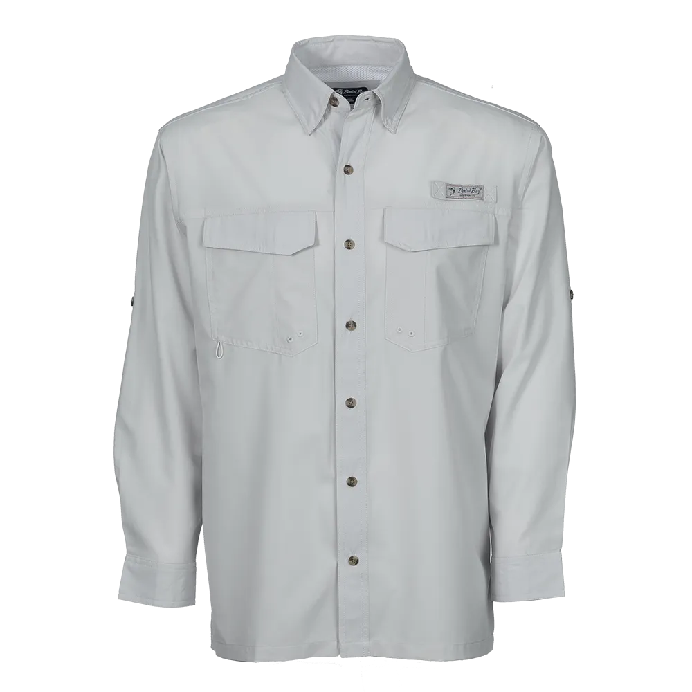 Flats V Men's Long Sleeve Shirt Featuring BloodGuard Plus