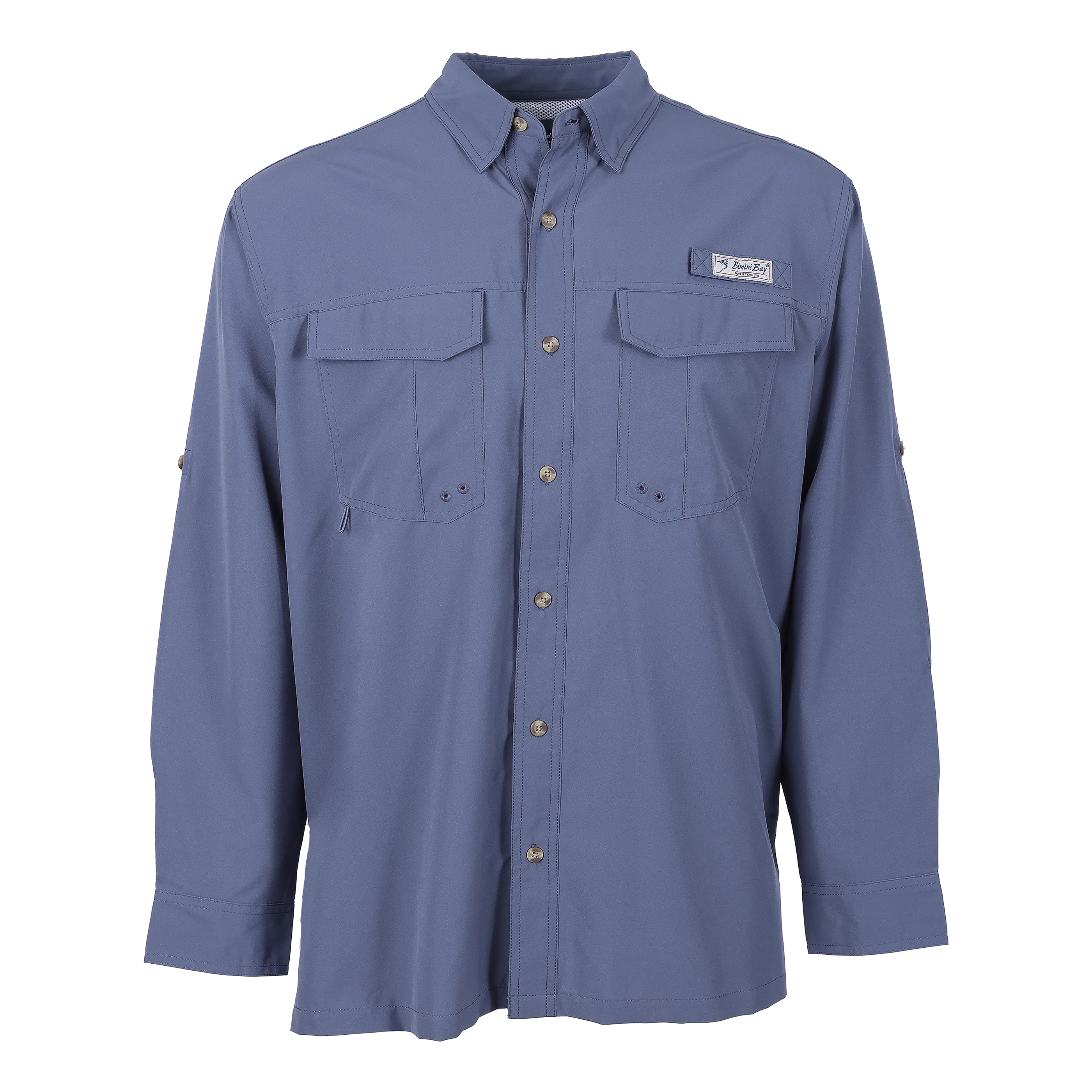 Flats V Men's Long Sleeve Shirt Featuring BloodGuard Plus