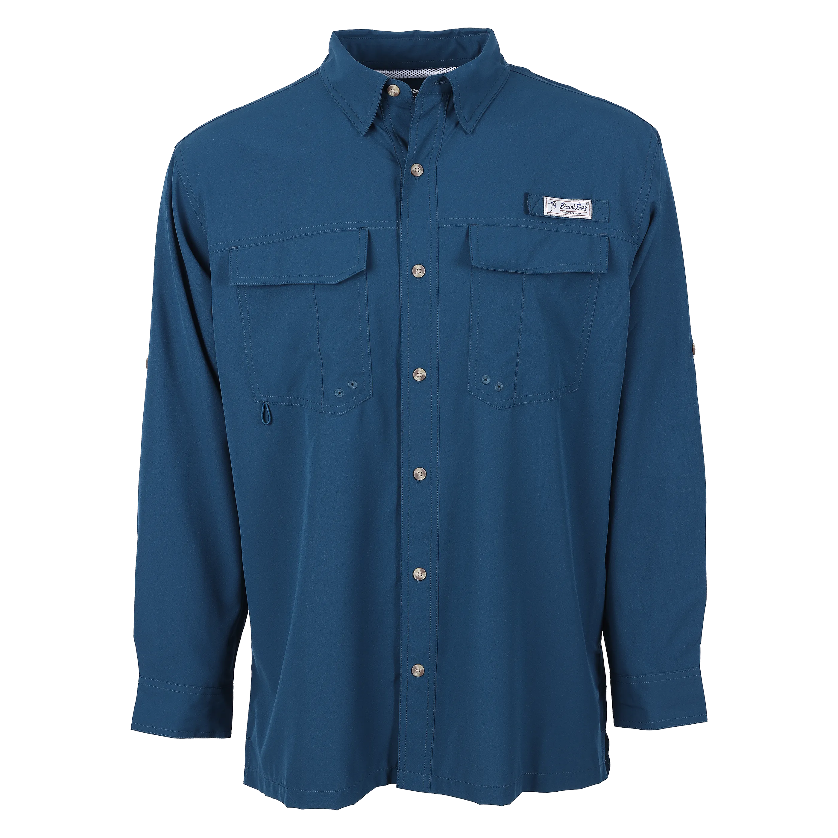 Flats V Men's Long Sleeve Shirt Featuring BloodGuard Plus