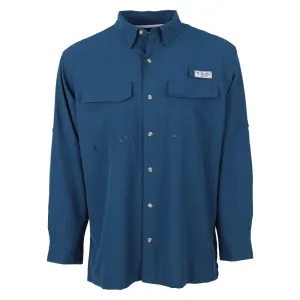 Flats V Men's Long Sleeve Shirt Featuring BloodGuard Plus