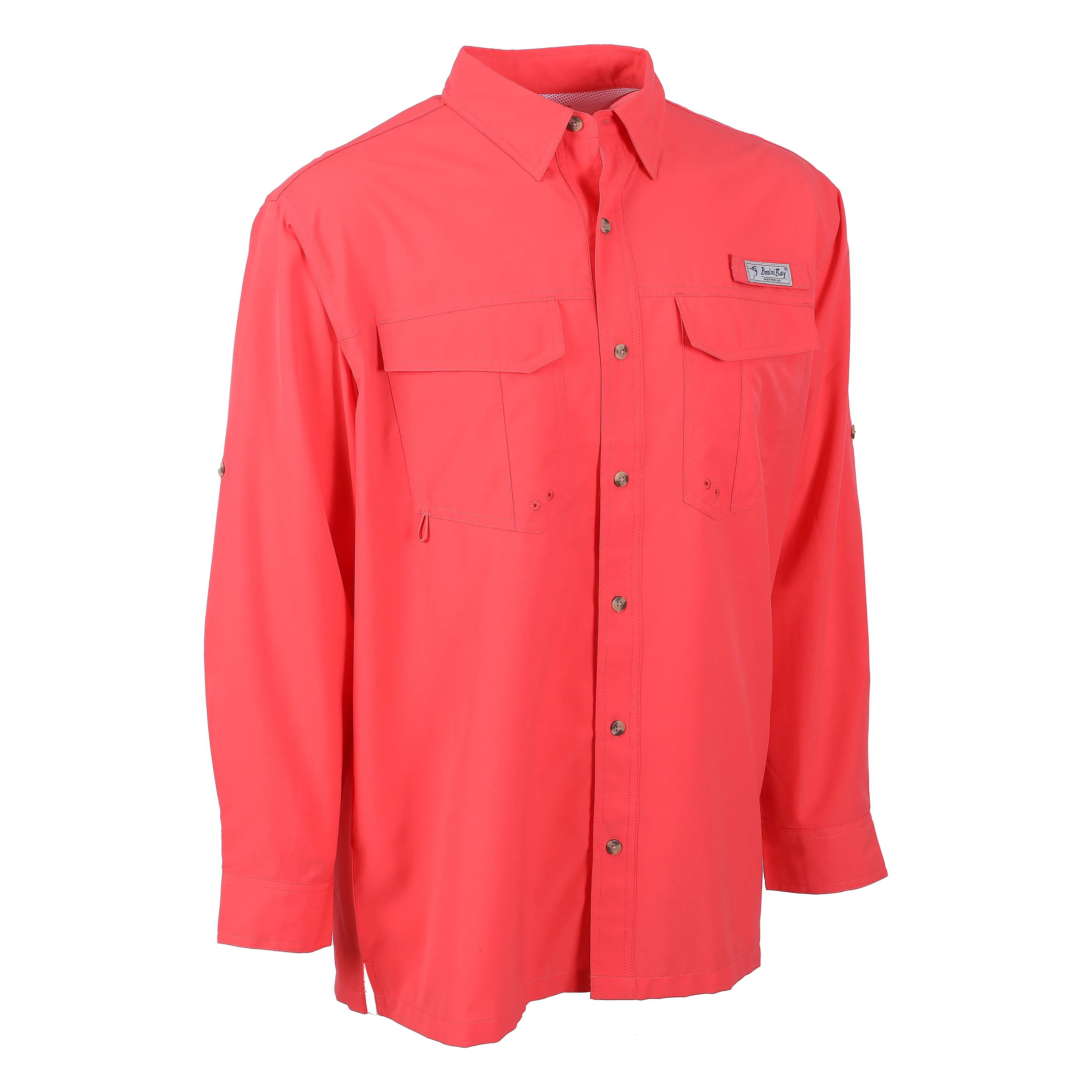 Flats V Men's Long Sleeve Shirt Featuring BloodGuard Plus