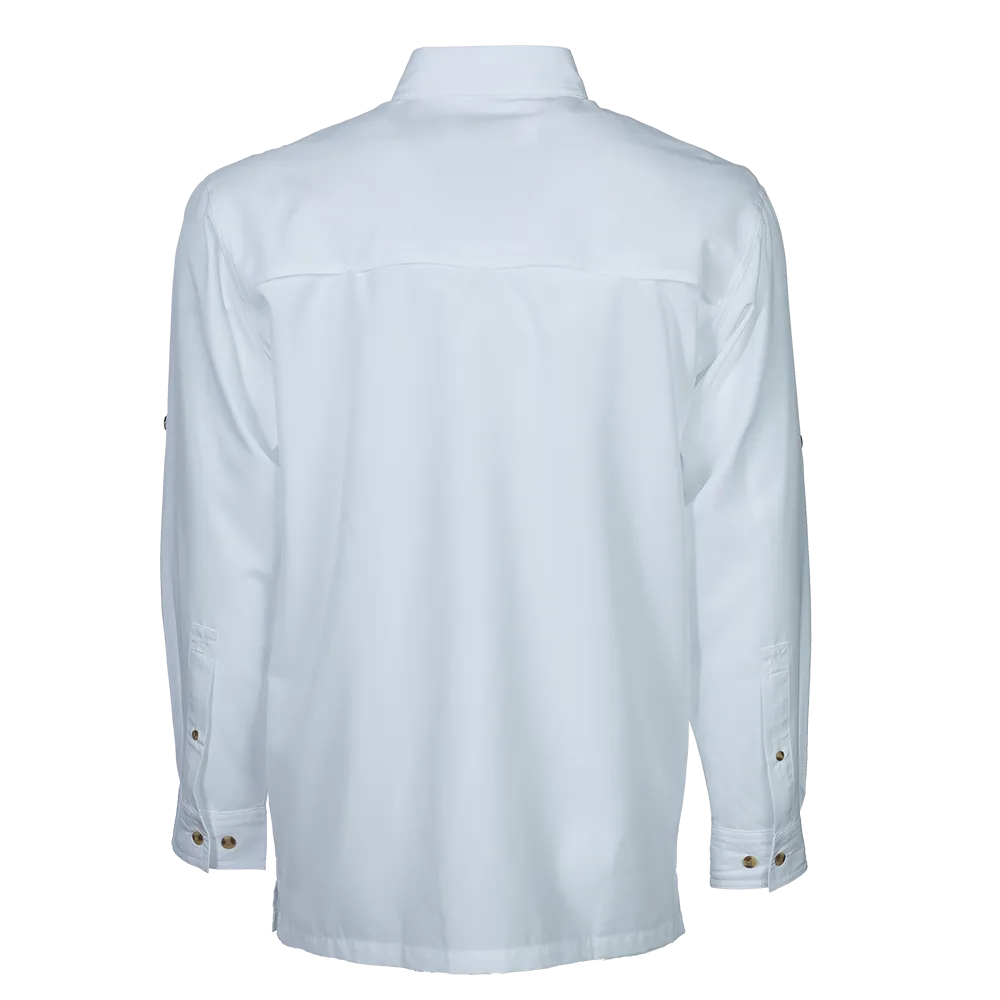 Flats V Men's Long Sleeve Shirt Featuring BloodGuard Plus