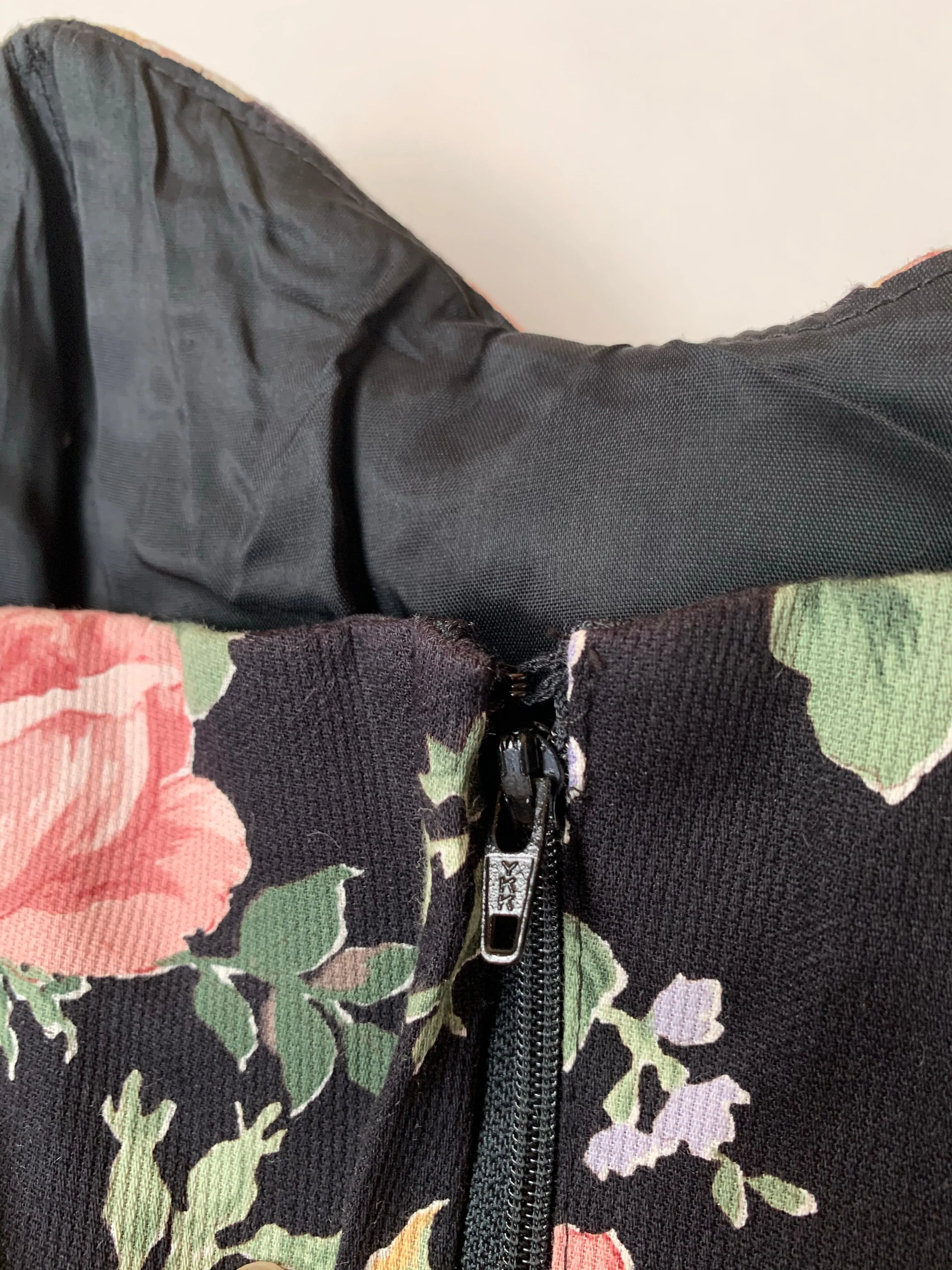 Floral Strapless Dress
