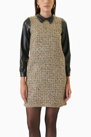 Glimmering Tweed Dress