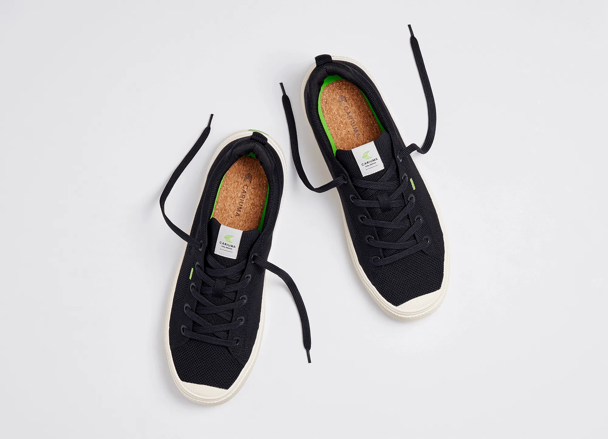 IBI Low Black Knit Sneaker Women