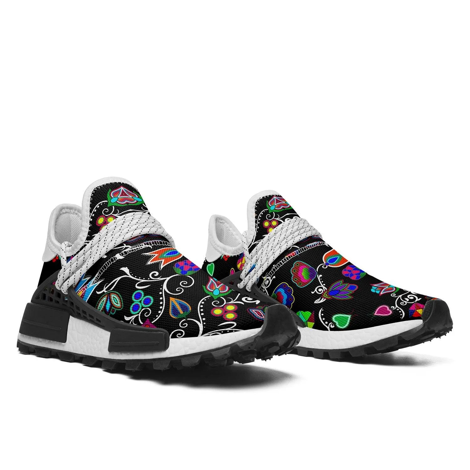 Indigenous Paisley Black Okaki Sneakers