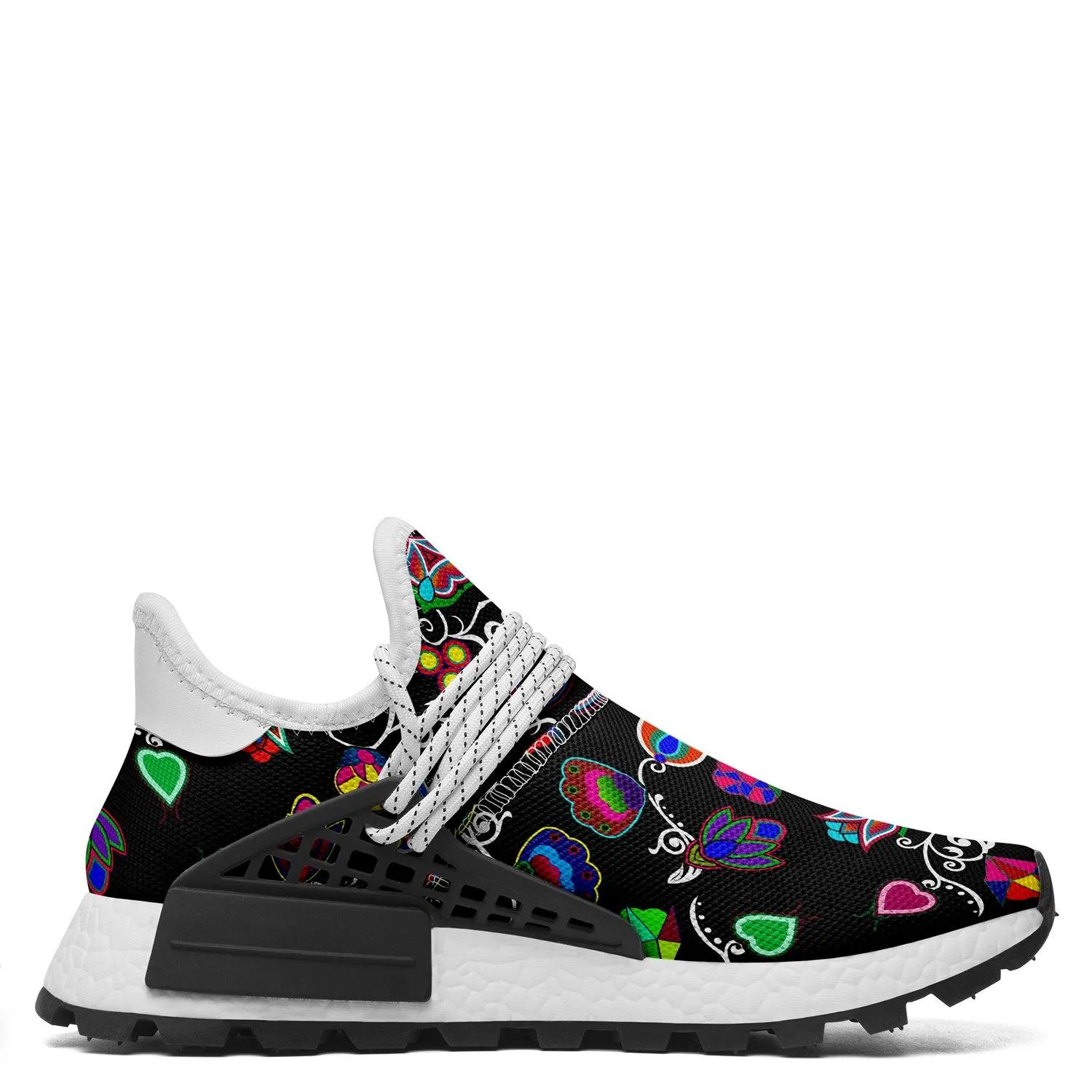 Indigenous Paisley Black Okaki Sneakers