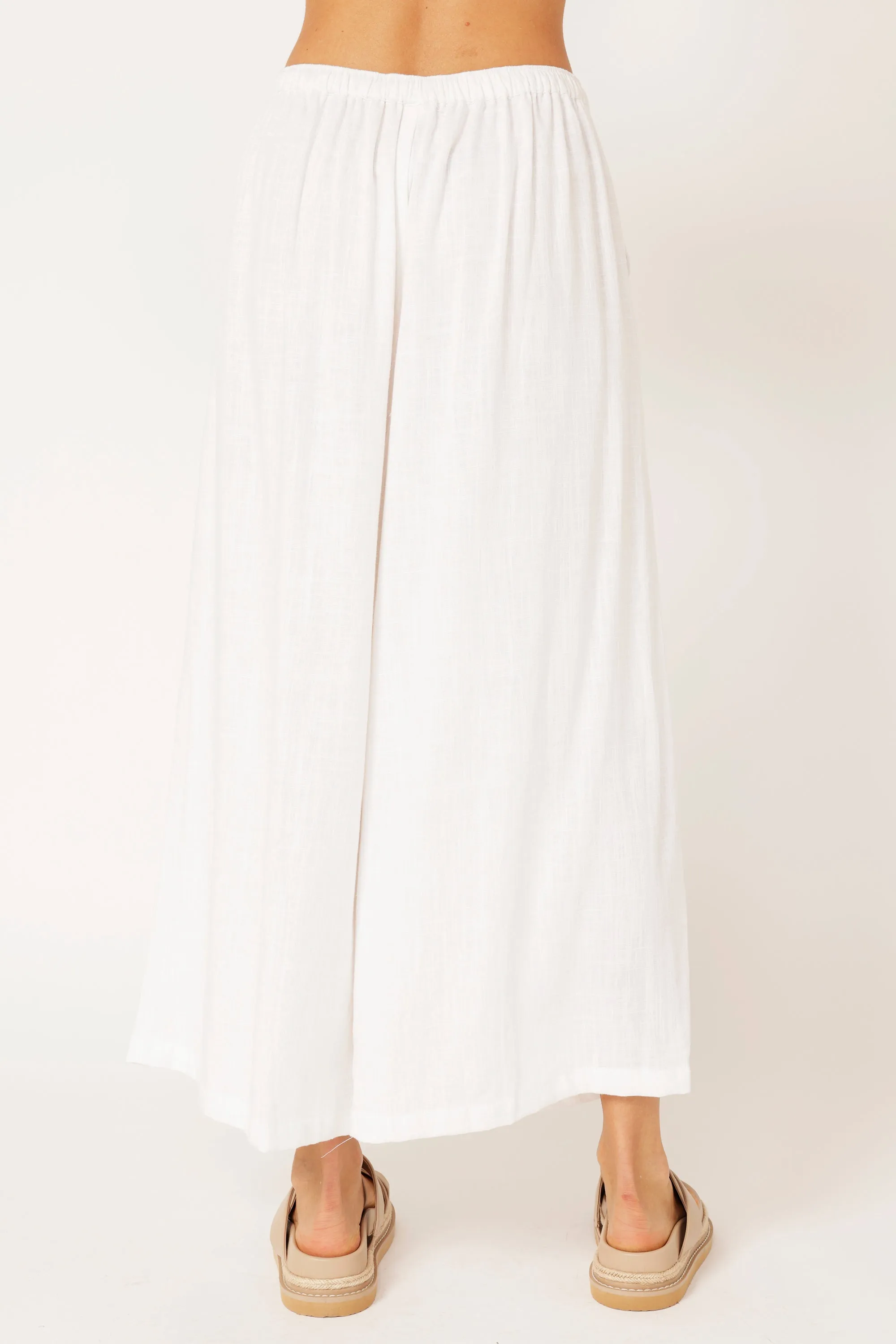Island Pant | Off White | Linen Viscose