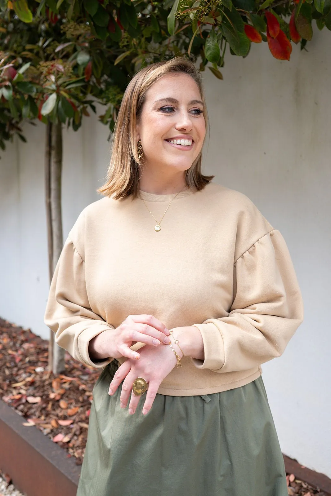 JcSophie - Trui Gambia Sweater Sand